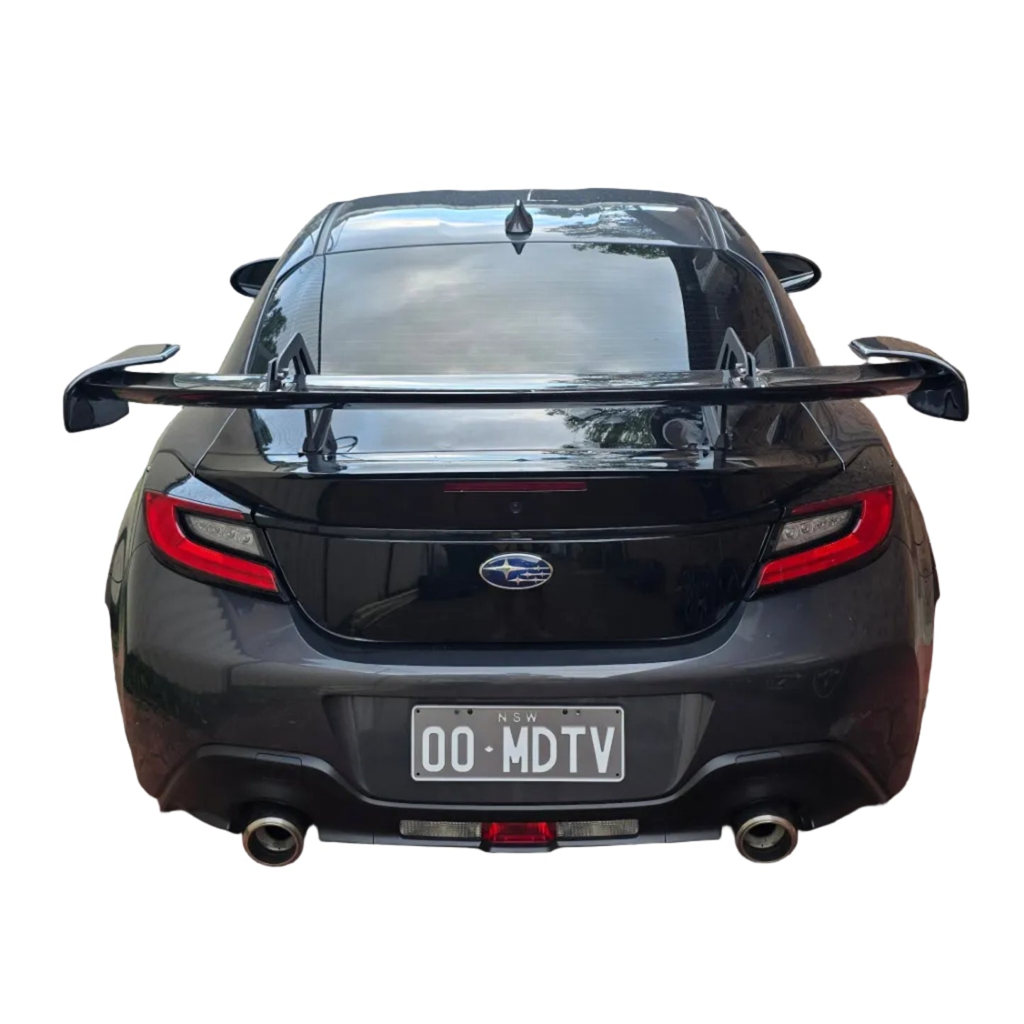 AD Style Swan Neck Spoiler