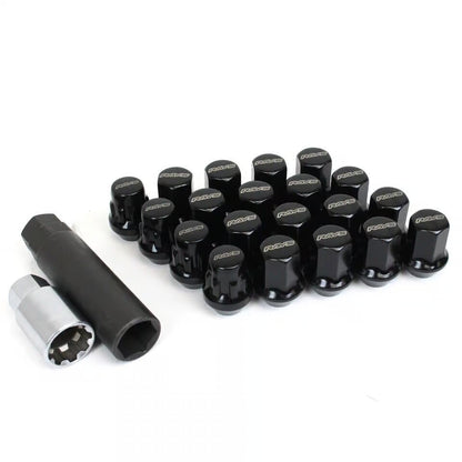 Rays Wheel Nuts 17HEX Lock & Nut Set (20 Nuts) M12 x 1.25 BK (Black)