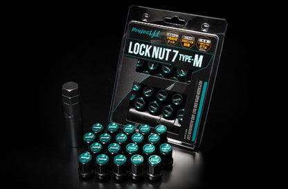 Project Mu Lock Nut 7 Type-M Set of 20 M12x1.25